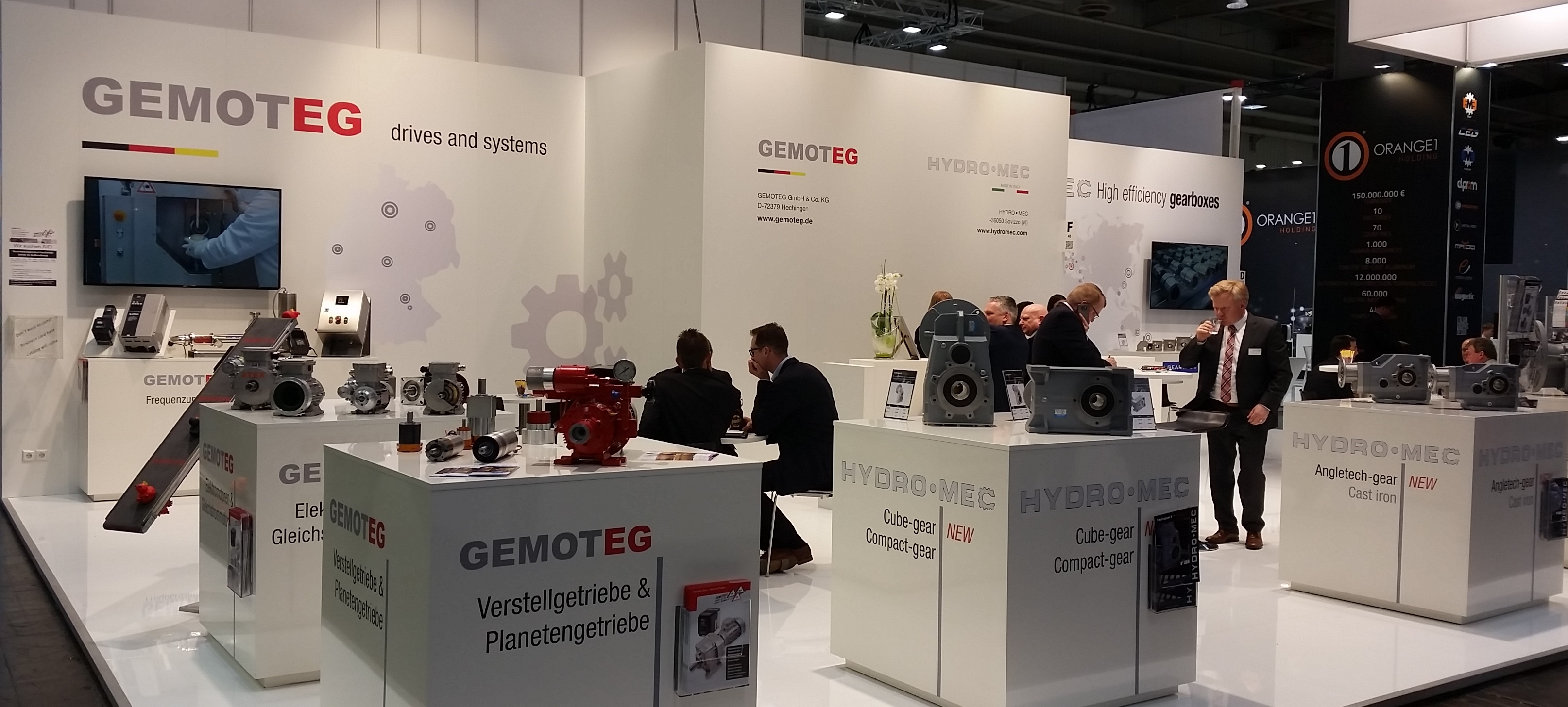GEMOTEG Messeauftritt 2019 Hannovermesse